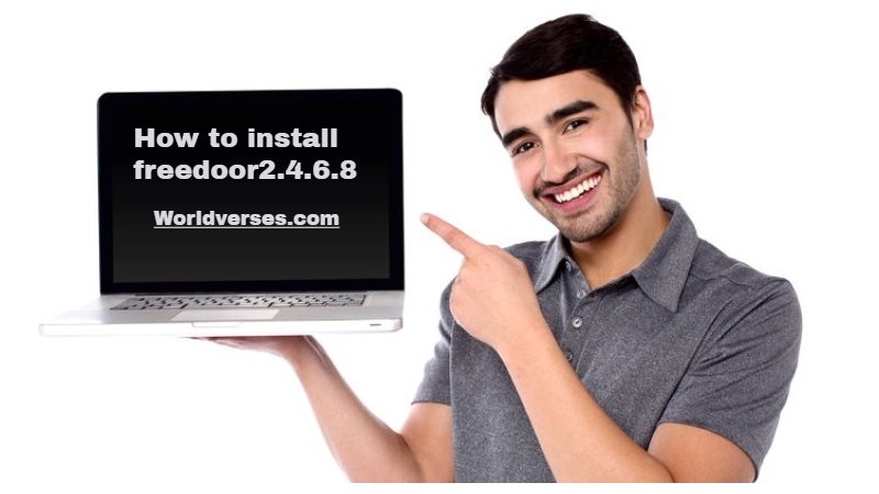 How to install freedoor2.4.6.8